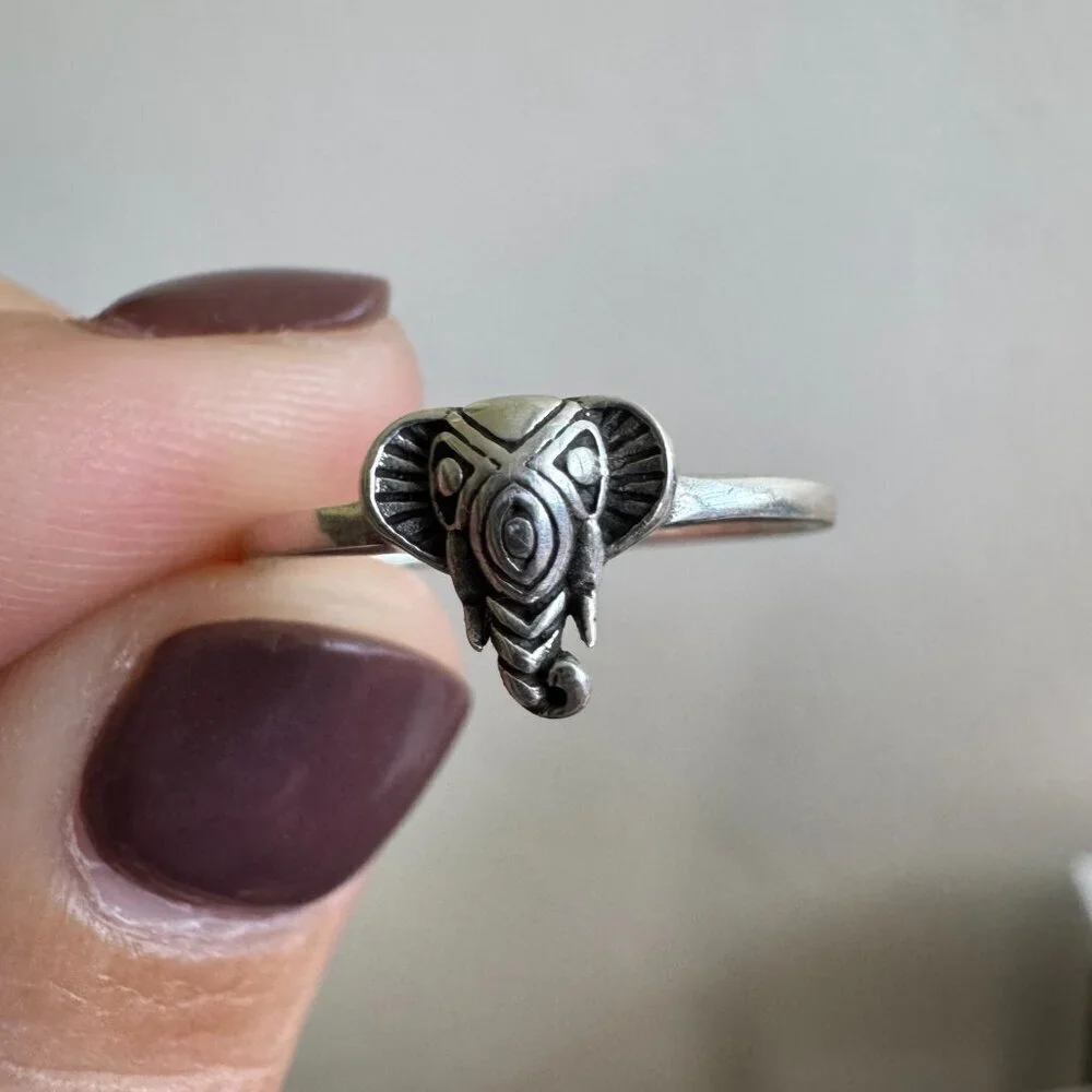 925 Sterling Silver Elephant